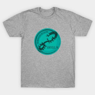 The Mountains Are Calling - Asheville, NC - Teal 27 T-Shirt